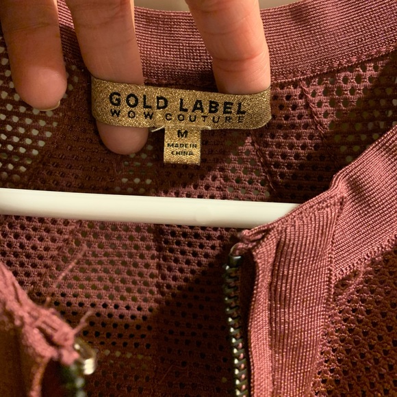 Sexy form fitting see through material dress - Picture 4 of 11